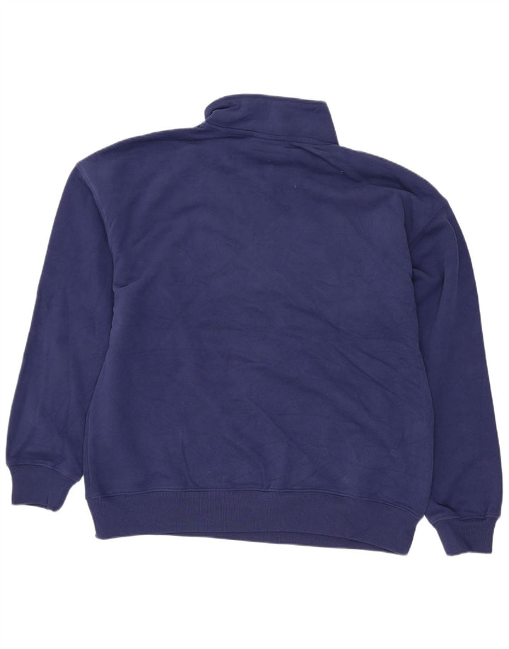 Champion Damen-Sweatshirt in Übergröße mit Reißverschluss, Gr. 10, Größe S, Marineblau