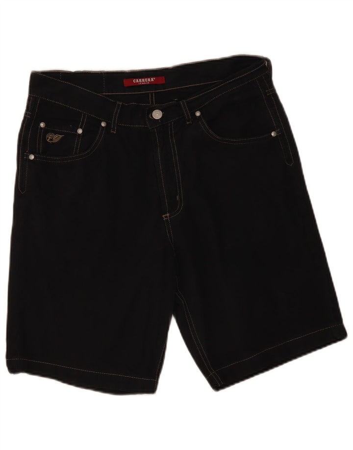 Carrera Herren-Freizeitshorts W32 Mittelschwarze Baumwolle
