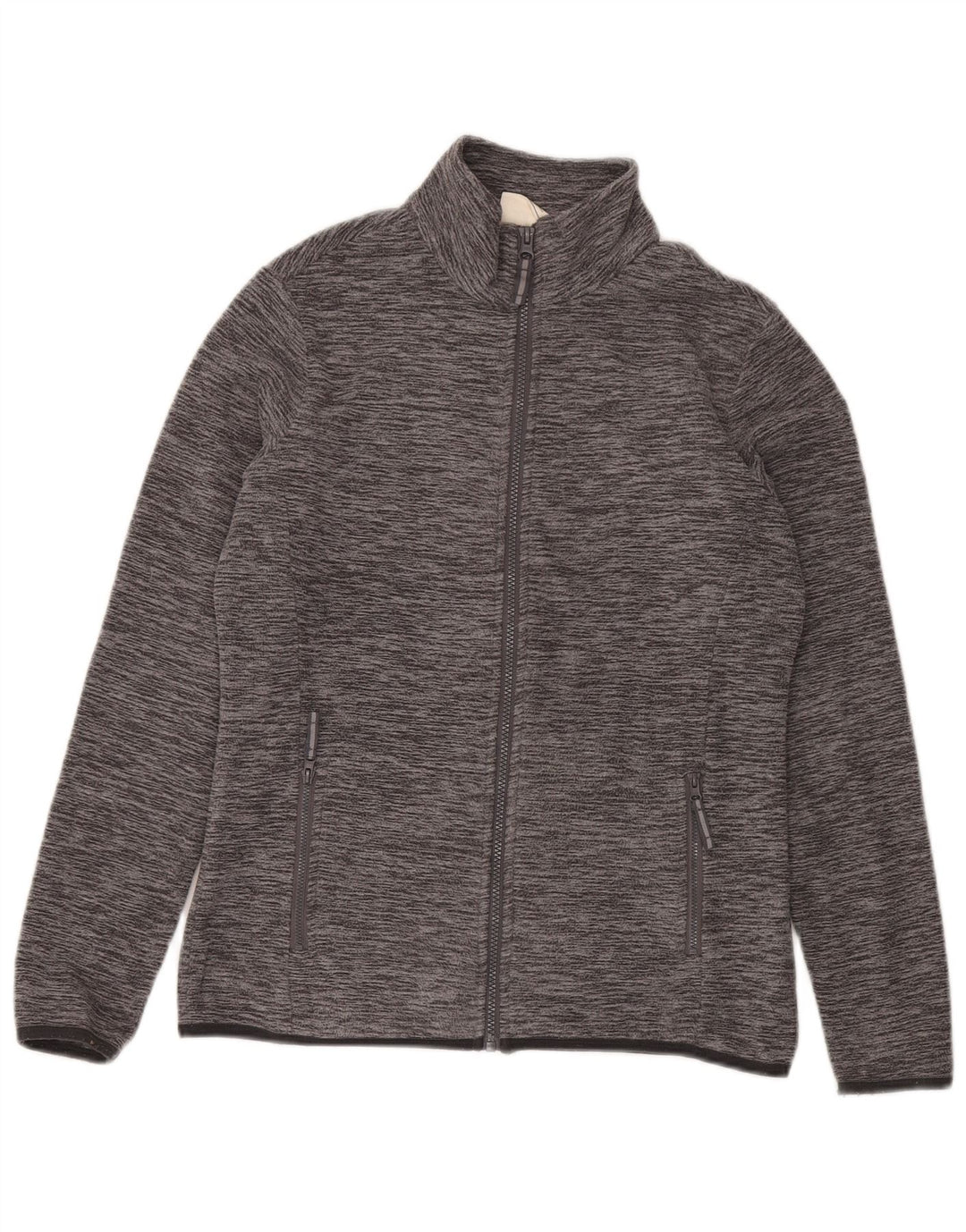 Mountain Warehouse Damen-Fleecejacke in Übergröße, Gr. 10, Größe S, Grau meliert