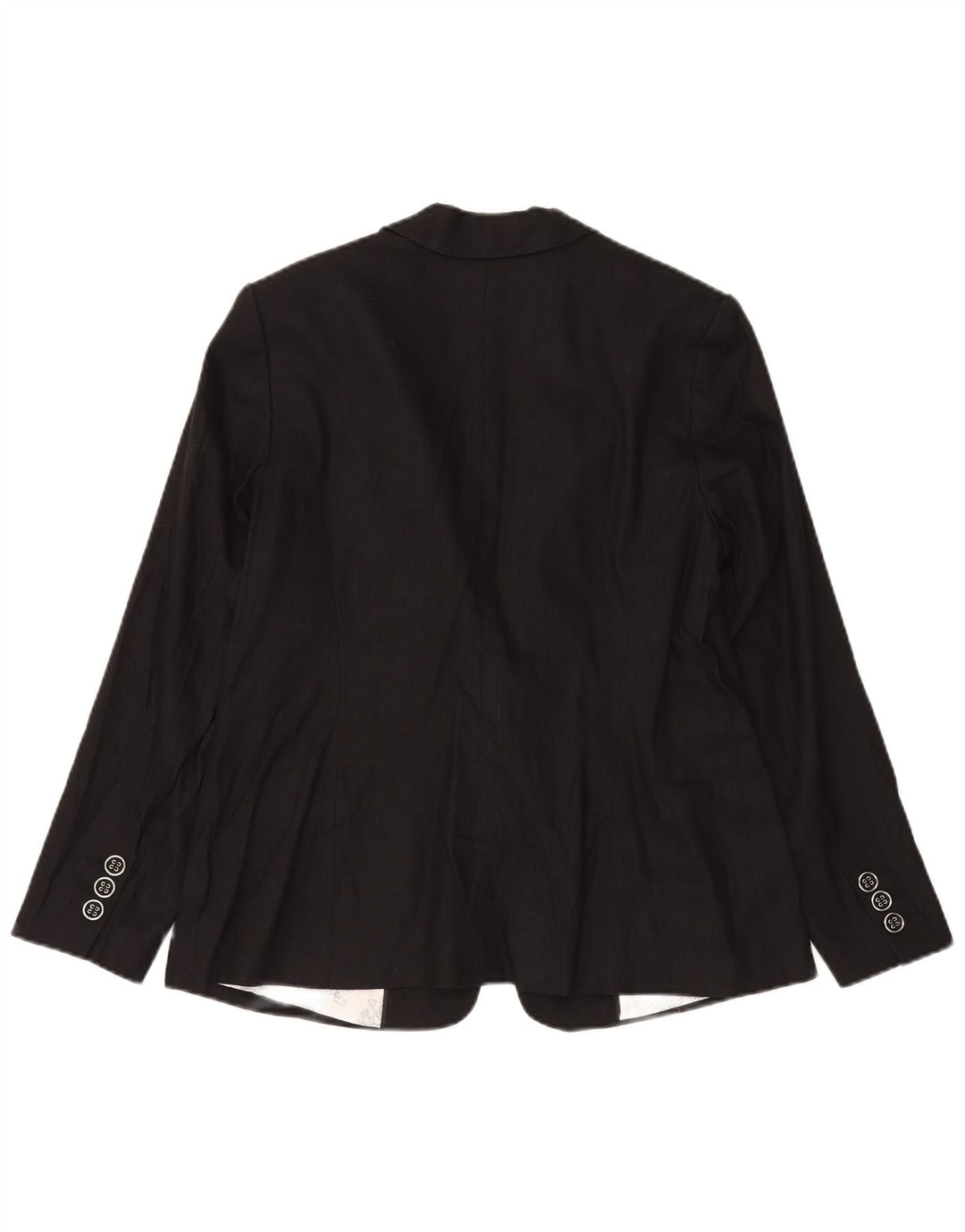 Marks & Spencer Damen-Blazer mit 1 Knopf, Gr. 16, Schwarz, Flachs