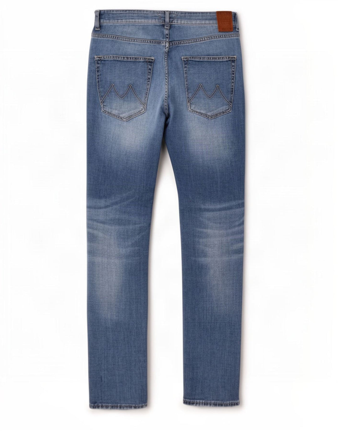 Meltin' Pot Herren-Jeans, normale Passform, schmal, W33, L31, Blau, Baumwolle