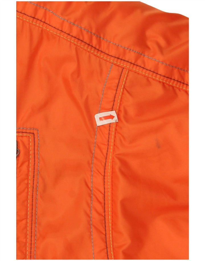 Ellesse Womens Loose Fit Skijacke UK 14 Large Orange Polyamid