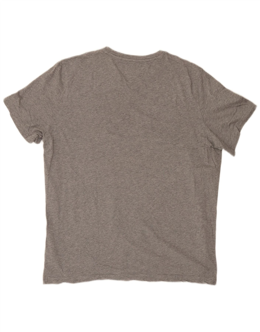 TOMMY HILFIGER Damen T-Shirt Top UK 20 2XL Graue Baumwolle