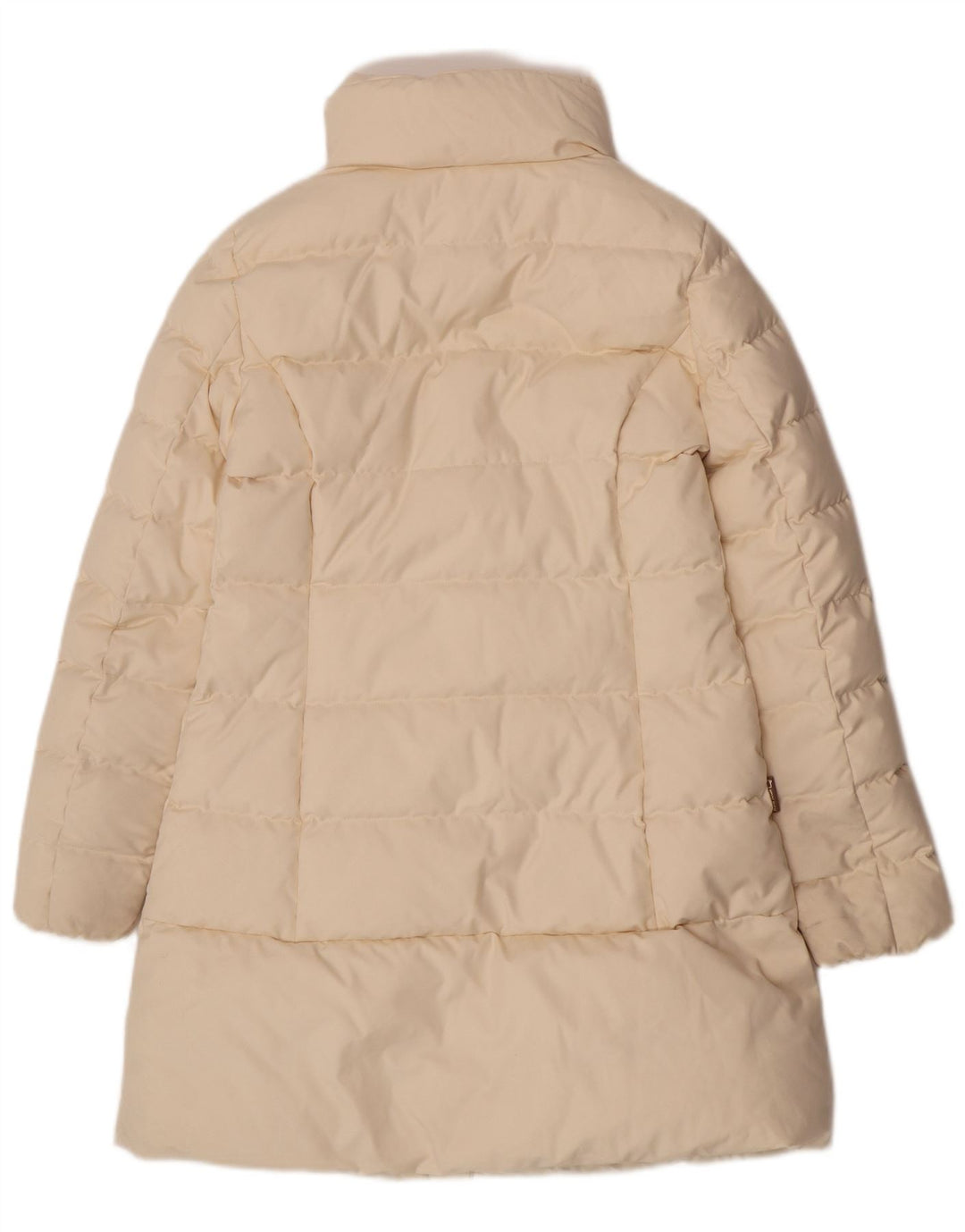 Woolrich Damen Wattierte Jacke UK 10 Small Off White Polyester