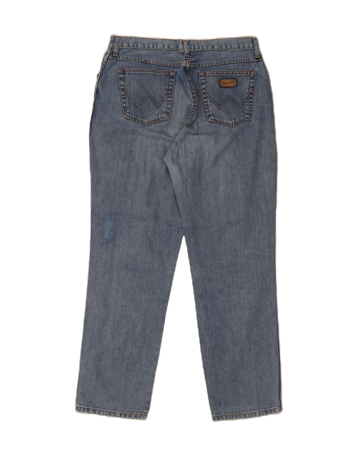 WRANGLER Womens Straight Jeans W36 L29 Blue Vintage Wrangler and Second-Hand Wrangler from Messina Hembry 