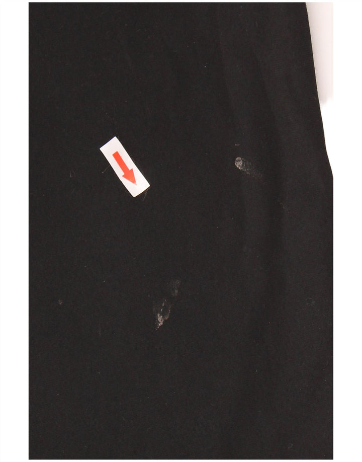 Adidas Mädchen-Trainingshose, Jogginghose, 15–16 Jahre, schwarzes Polyester