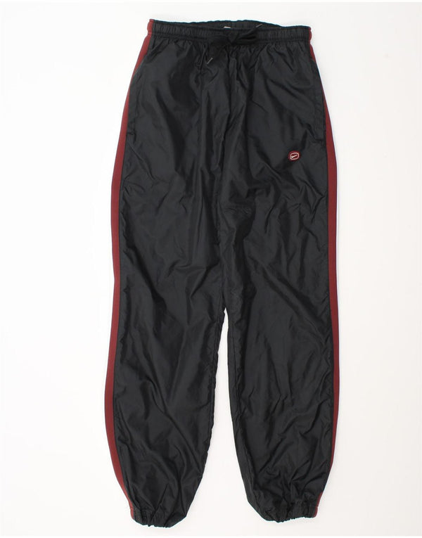 Nike Herren Trainingshose Jogger UK 37/39 XL Schwarzes Colourblock-Nylon