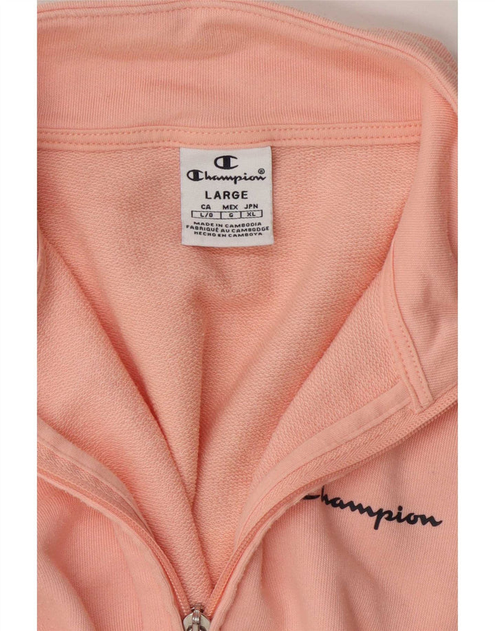 Champion Damen-Trainingsanzug-Top-Jacke, UK 16, Größe L, Rosa