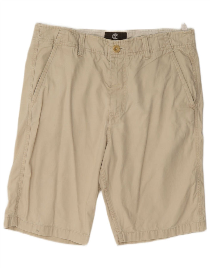 Timberland Herren Chinoshorts W32 Mittelbeige