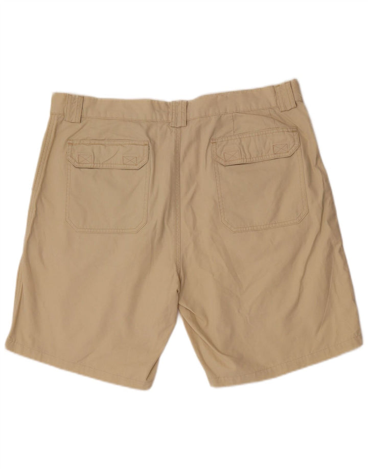 Vintage Herren Chino Shorts IT 56 3XL W38 Beige Baumwolle