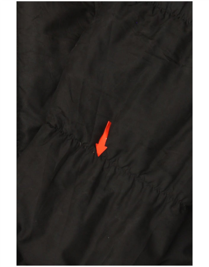 LEVI'S Wattierte Damenjacke UK 10 Small Schwarz Polyester