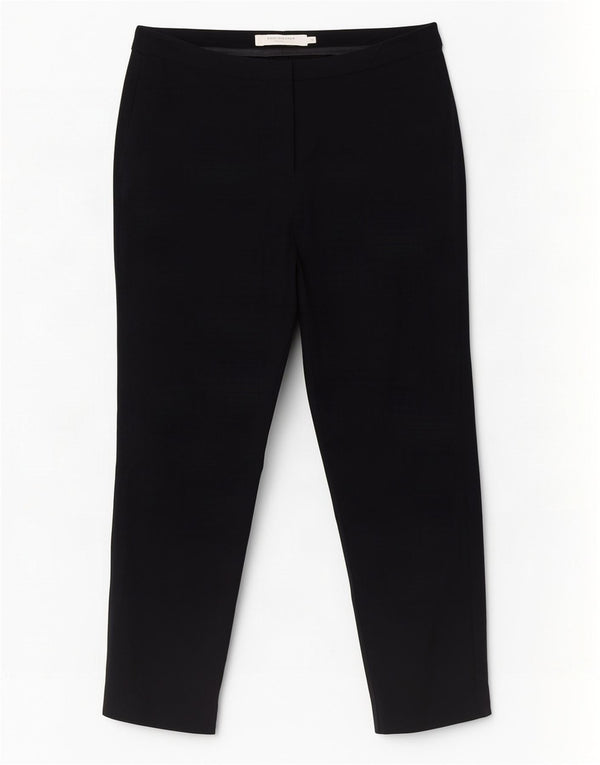 John Lewis Damen Slim Cropped-Hose UK 12 Medium W30 L25 Marineblau