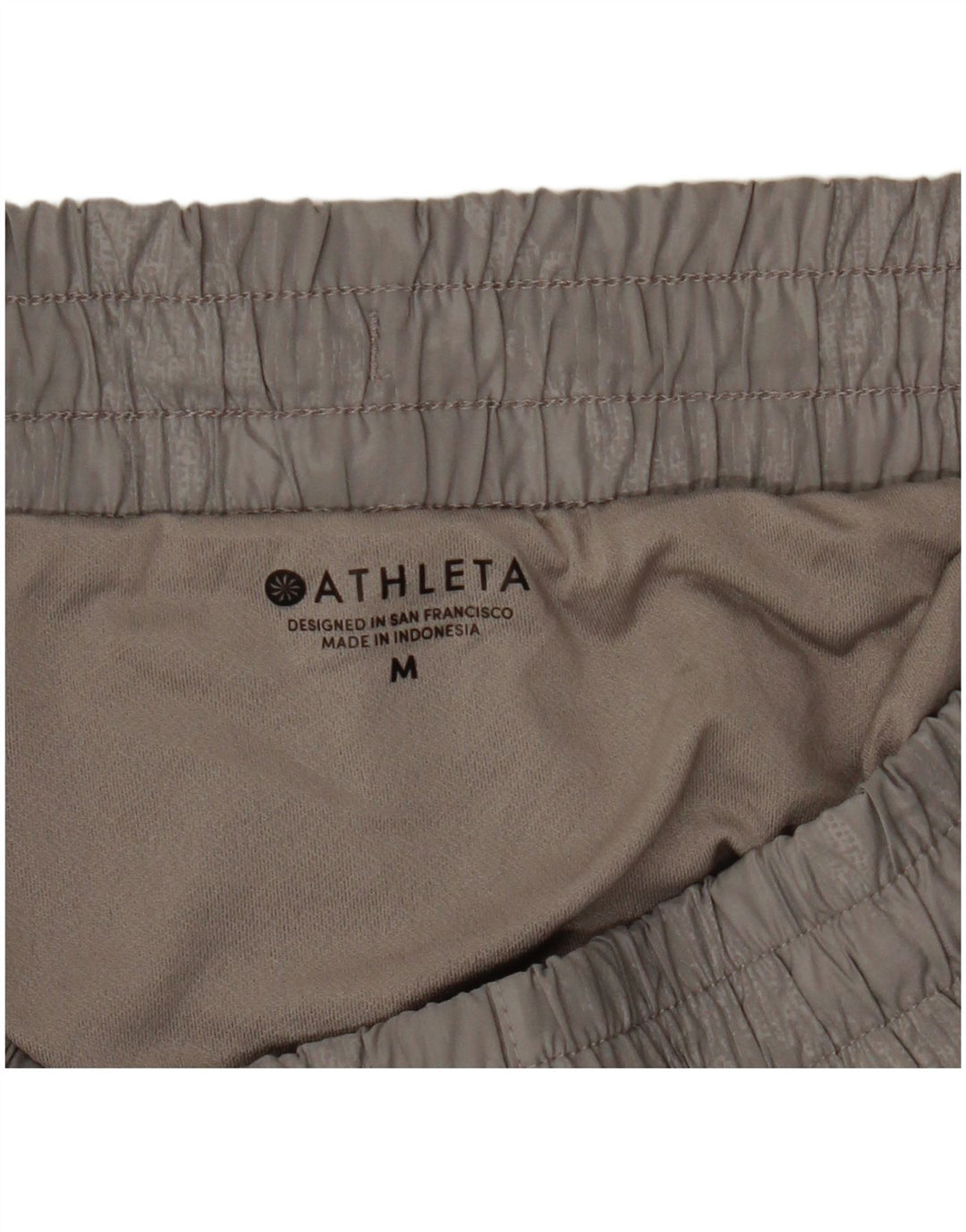 Athleta Damen Sportshorts UK 14 Mittelgraue Tarnung
