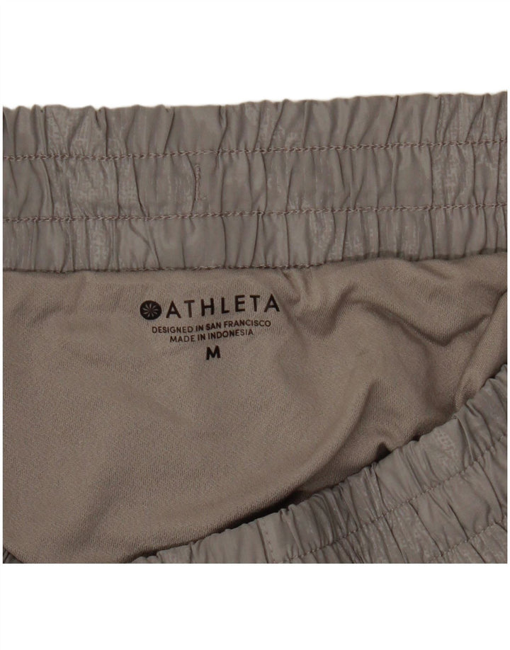 Athleta Damen Sportshorts UK 14 Mittelgraue Tarnung