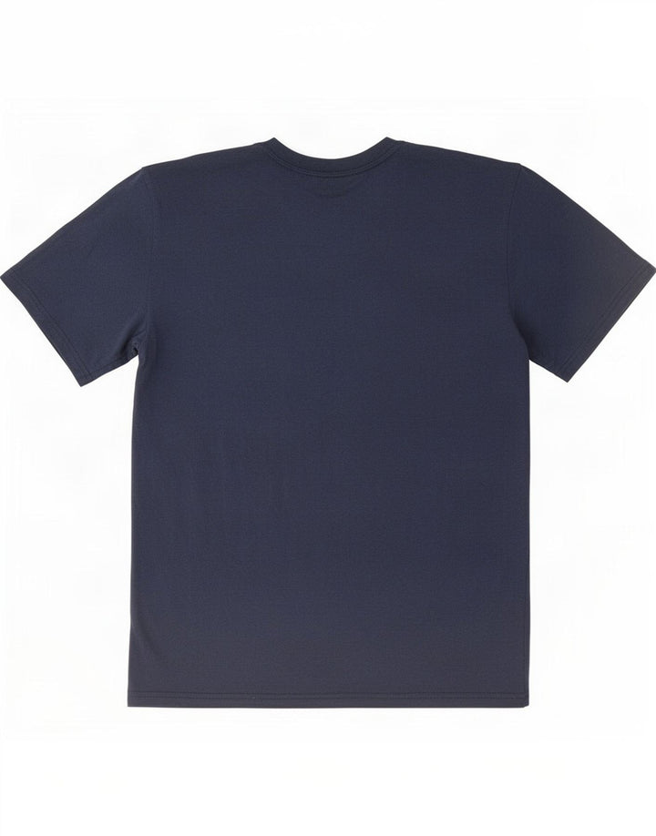 Nike Herren Dri Fit Grafik-T-Shirt-Oberteil Mittelmarineblaues Polyester