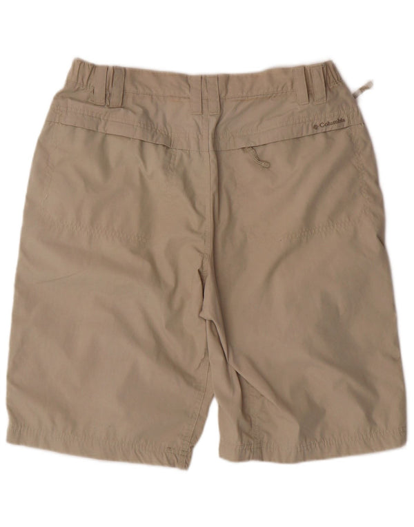 COLUMBIA Herren Cargoshorts Medium W32 Beige Polyester
