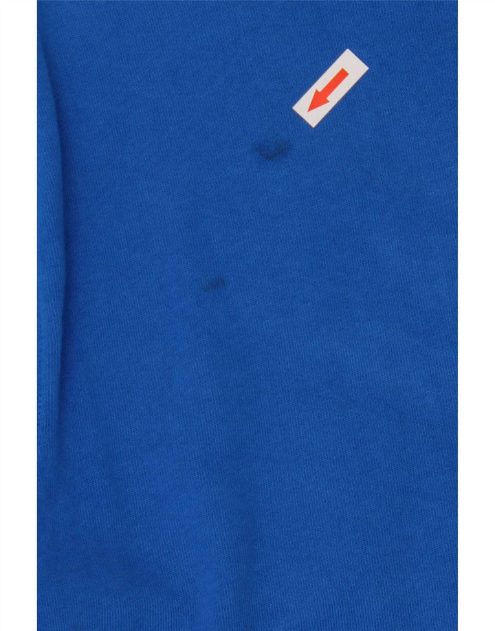 Jack & Jones Herren-Sweatshirt mit Grafik, groß, aus blauer Baumwolle