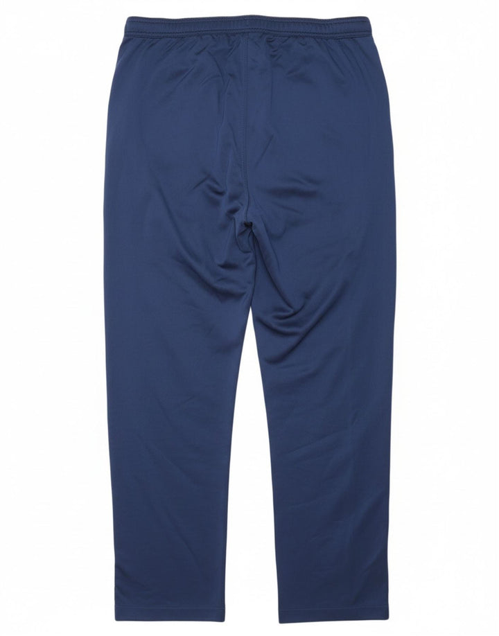 UMBRO Mens Tracksuit Trousers Large Navy Blue Polyester Sports