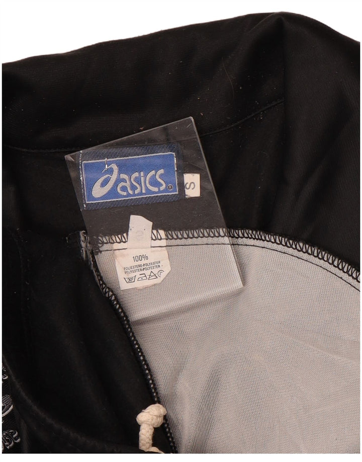 Asics Herren Graphic Full Trainingsanzug Small Schwarz Polyester