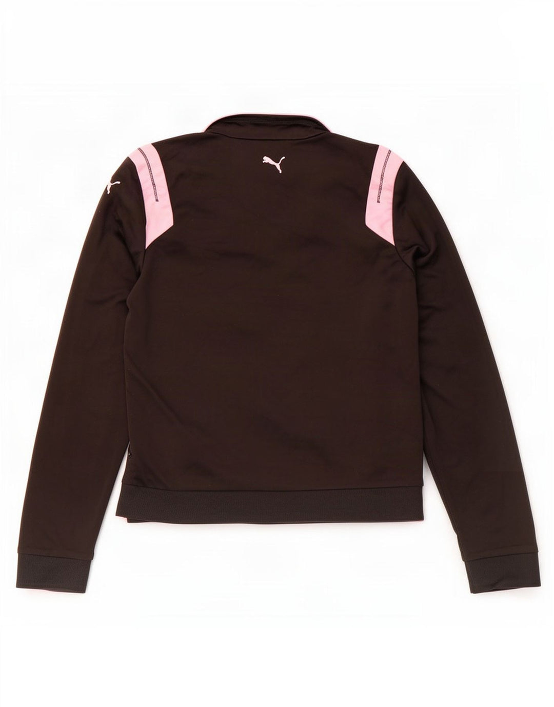 Puma Damen-Trainingsanzug-Top-Jacke, UK 10, Größe S, Schwarz, Farbblock