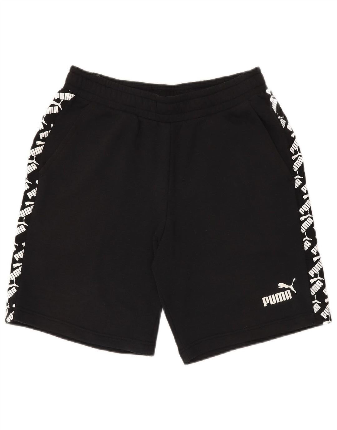 PUMA Herren Graphic Sport Shorts Medium Schwarz