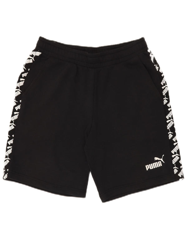 PUMA Herren Graphic Sport Shorts Medium Schwarz