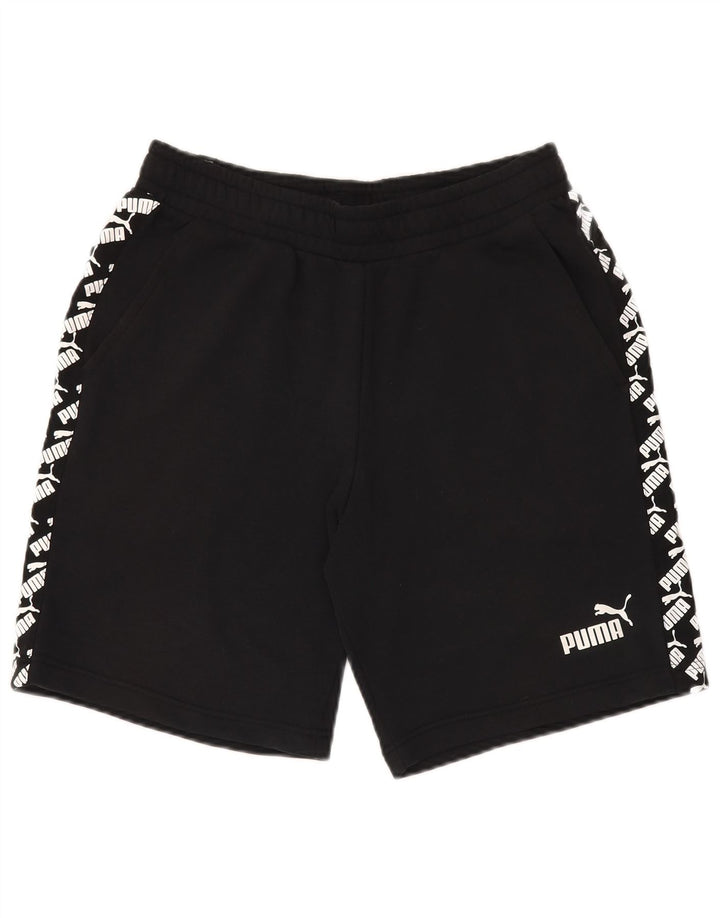 PUMA Herren Graphic Sport Shorts Medium Schwarz
