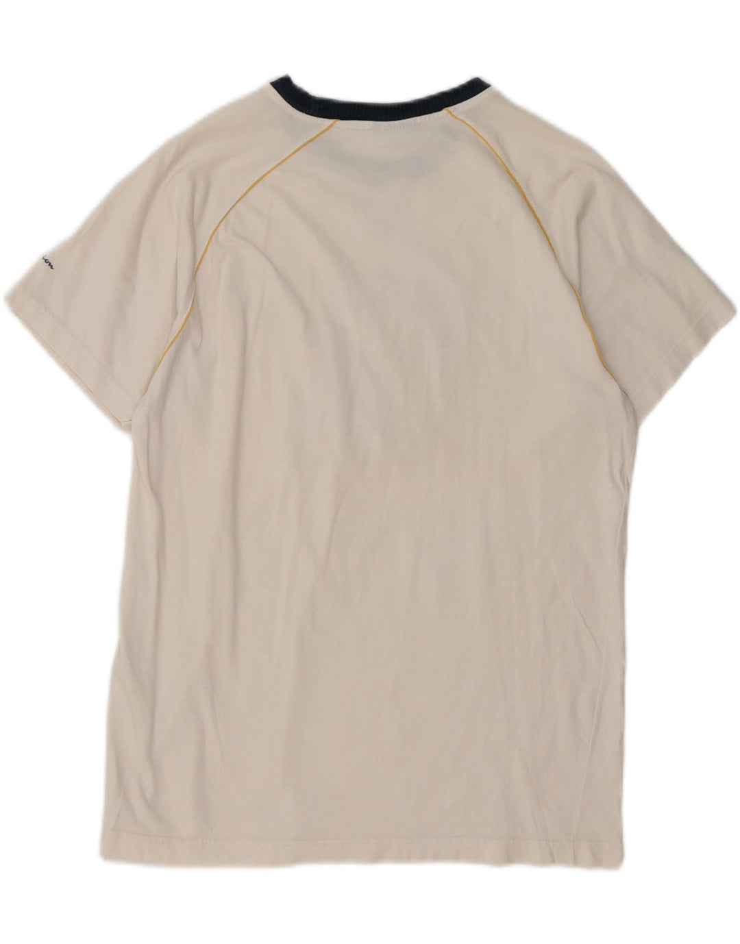 CHAMPION Herren-T-Shirt mit Grafik, Größe L, aus weißer Baumwolle