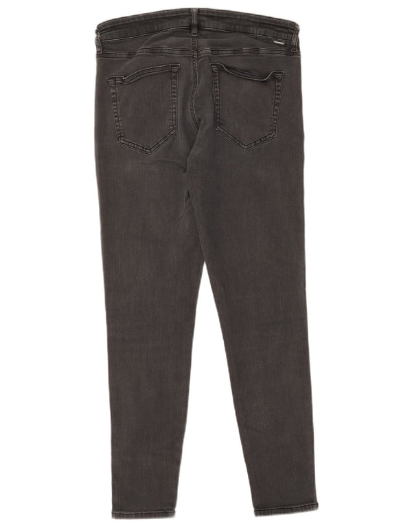 Diesel Damen Slandy Skinny Jeans W31 L27 Schwarze Baumwolle