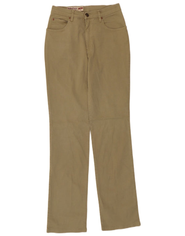Marlboro Classics Damen Slim Freizeithose W28 L30 Khaki Baumwolle