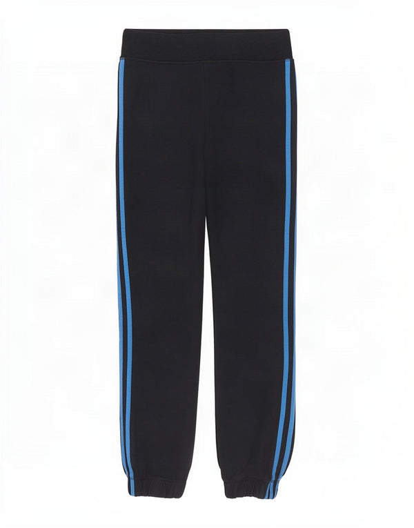 Adidas Herren-Trainingshose, Jogginghose, klein, marineblau, Baumwolle