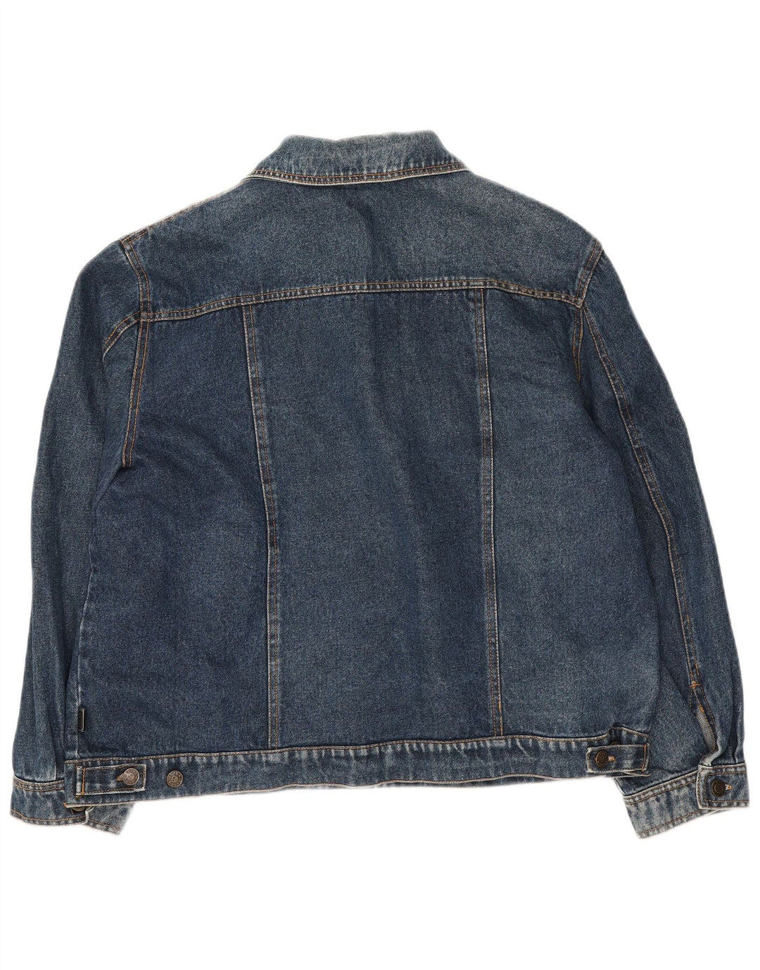 Vintage Damen Übergroße Jeansjacke UK 10 Small Blue