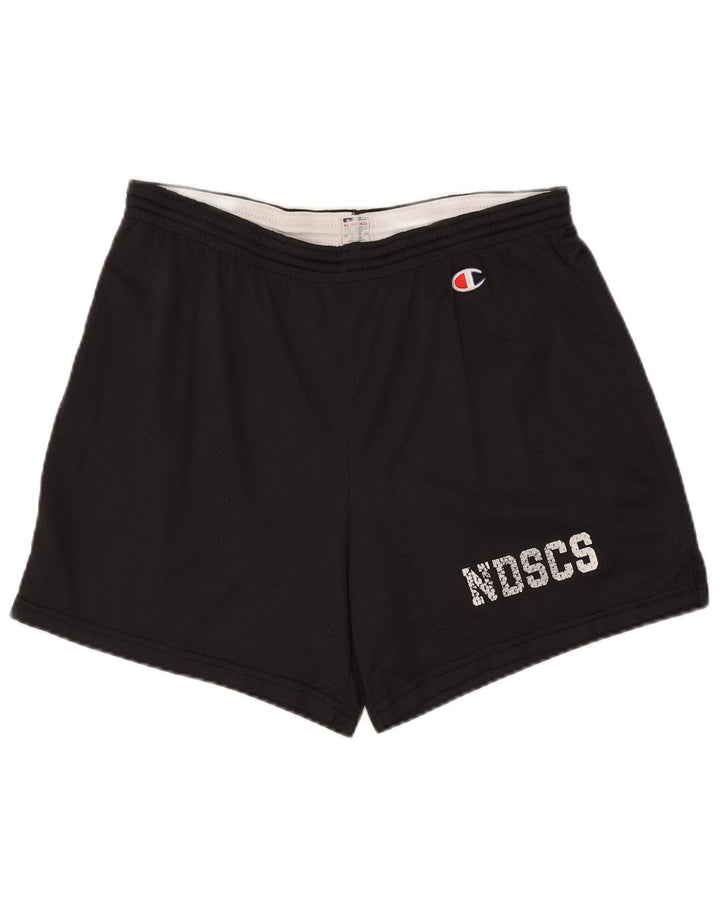 Champion Herren Graphic Sport Shorts XL Schwarz Nylon