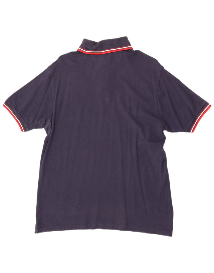 Lotto Herren-Poloshirt, groß, marineblau, Baumwolle