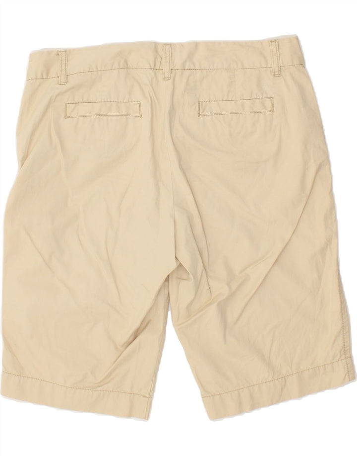 J. CREW Womens Chino Shorts US 8 Medium W34  Beige Cotton | Vintage J. Crew | Thrift | Second-Hand J. Crew | Used Clothing | Messina Hembry 