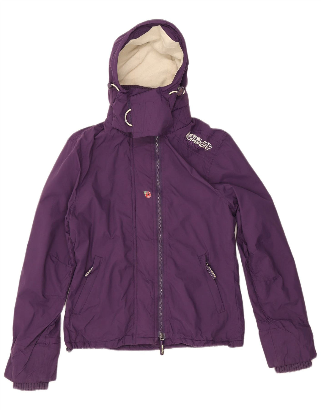 Superdry Damen The Windcheater Windjacke UK 14 Mittellila