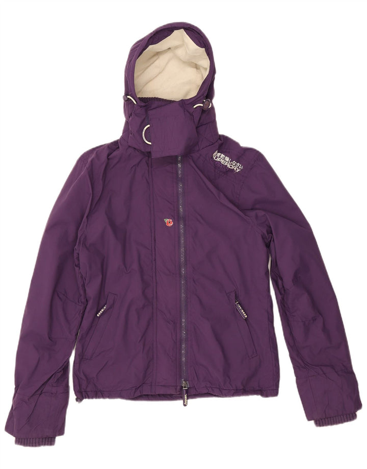 Superdry Damen The Windcheater Windjacke UK 14 Mittellila