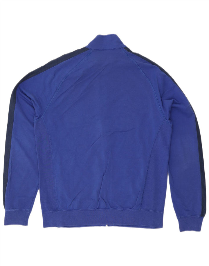 Champion Herren-Trainingsanzug-Top-Jacke, große blaue Colourblock-Baumwolle