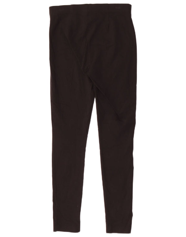M&Co Damen Leggings UK 10 Small W26 L28 Schwarze Viskose