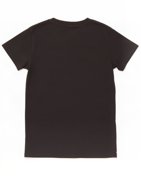 Cos Herren T-Shirt Top Medium Schwarz Baumwolle