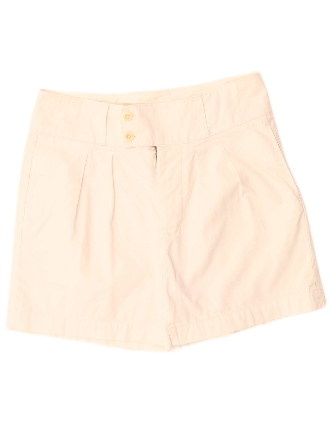 Ralph Lauren Damen Pegged Chino Shorts US 8 Medium W30 Weiße Baumwolle