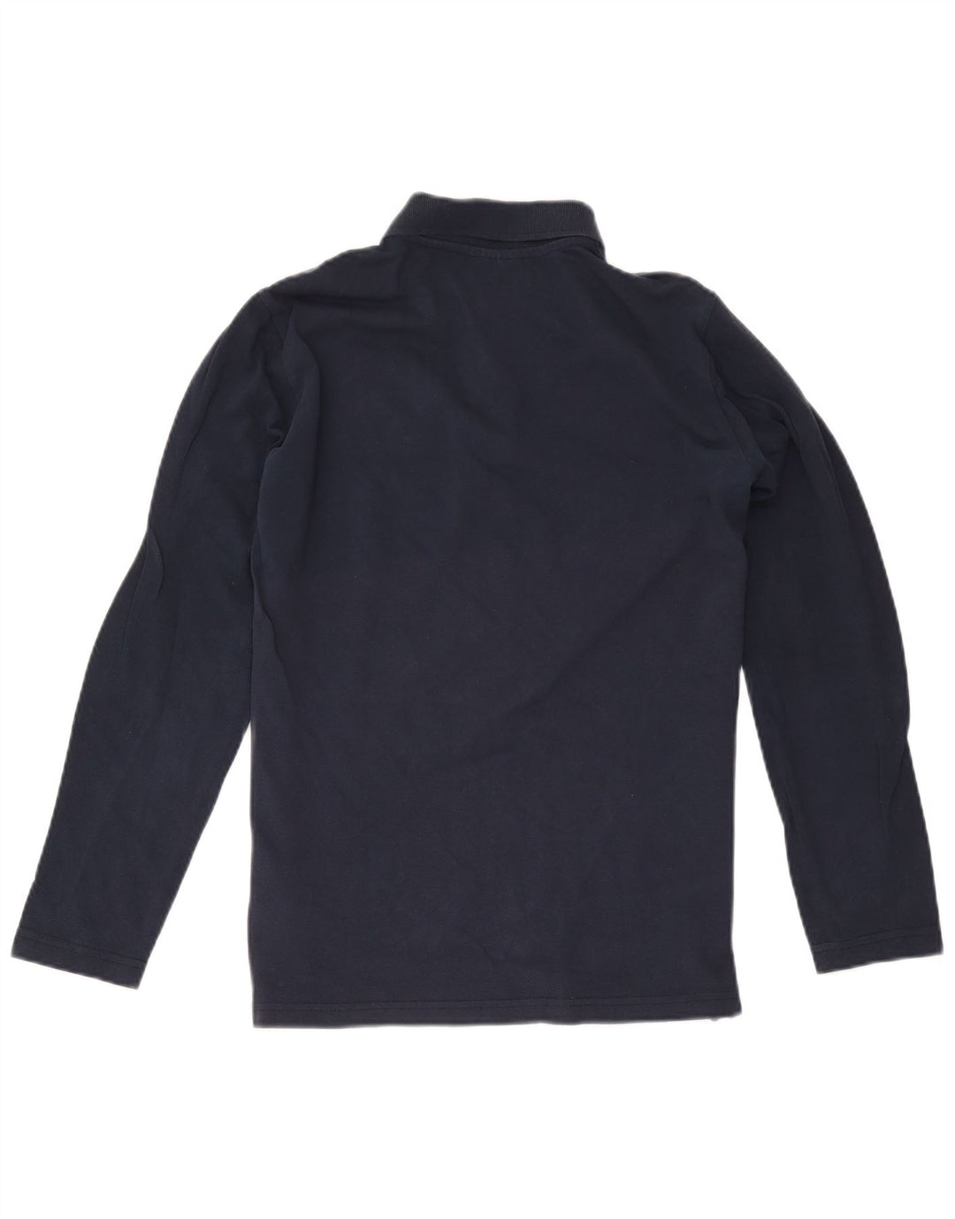 KAPPA Herren-Langarm-Poloshirt, mittelmarineblaue Baumwolle