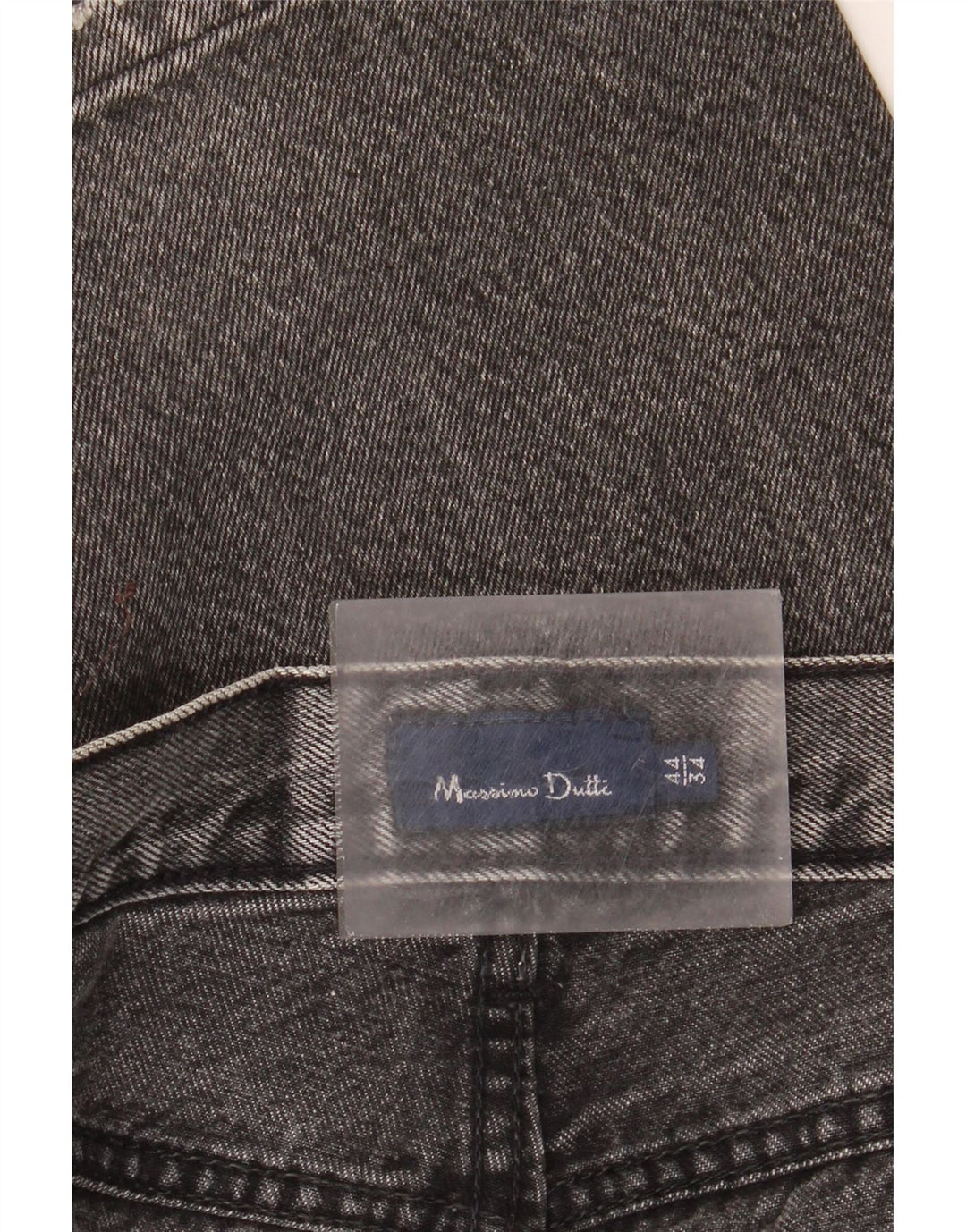 Massimo Dutti Herren Straight Jeans EU 44 Large W34 L30 Grau