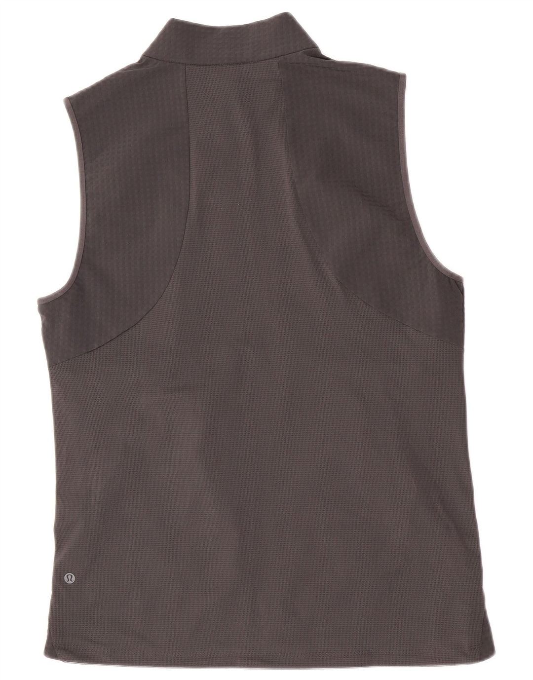 Lululemon Herren ärmellose Trainingsoberjacke Mittelgrau