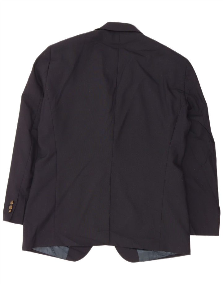 DOCKERS Herren-Blazer mit 2 Knöpfen, UK 42, XL, Schwarz, Polyester