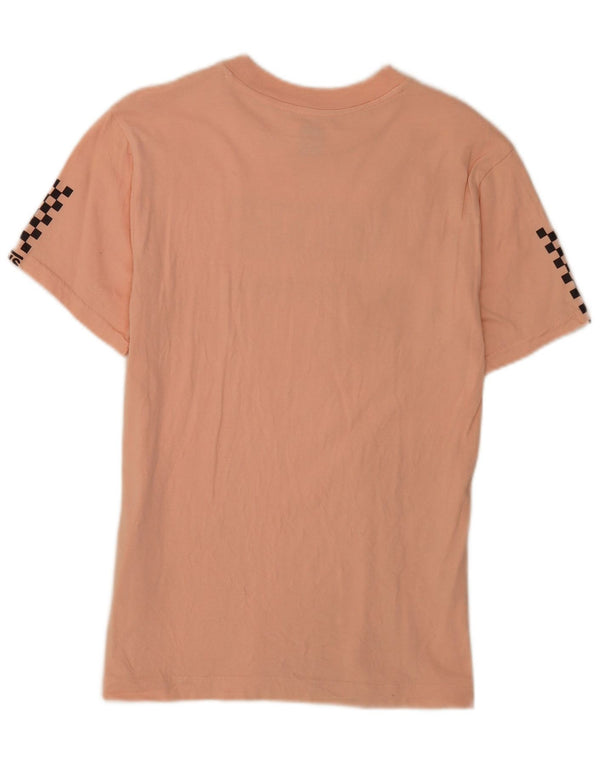 Vans Damen-T-Shirt mit Grafik, UK 12, mittelrosa, Baumwolle