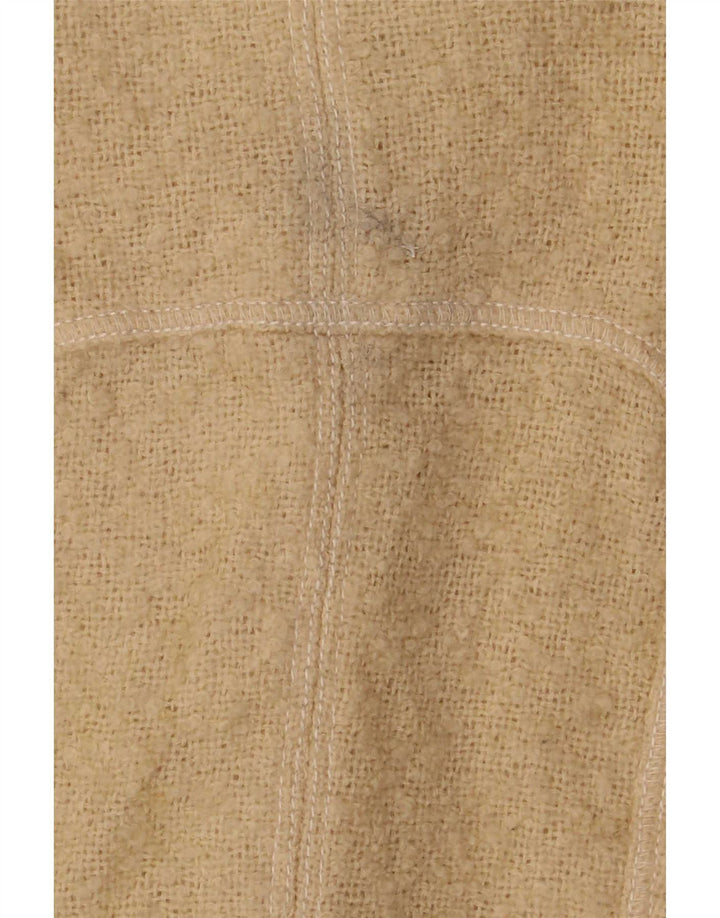 Zara Damen Mantel UK 12 Medium Off White