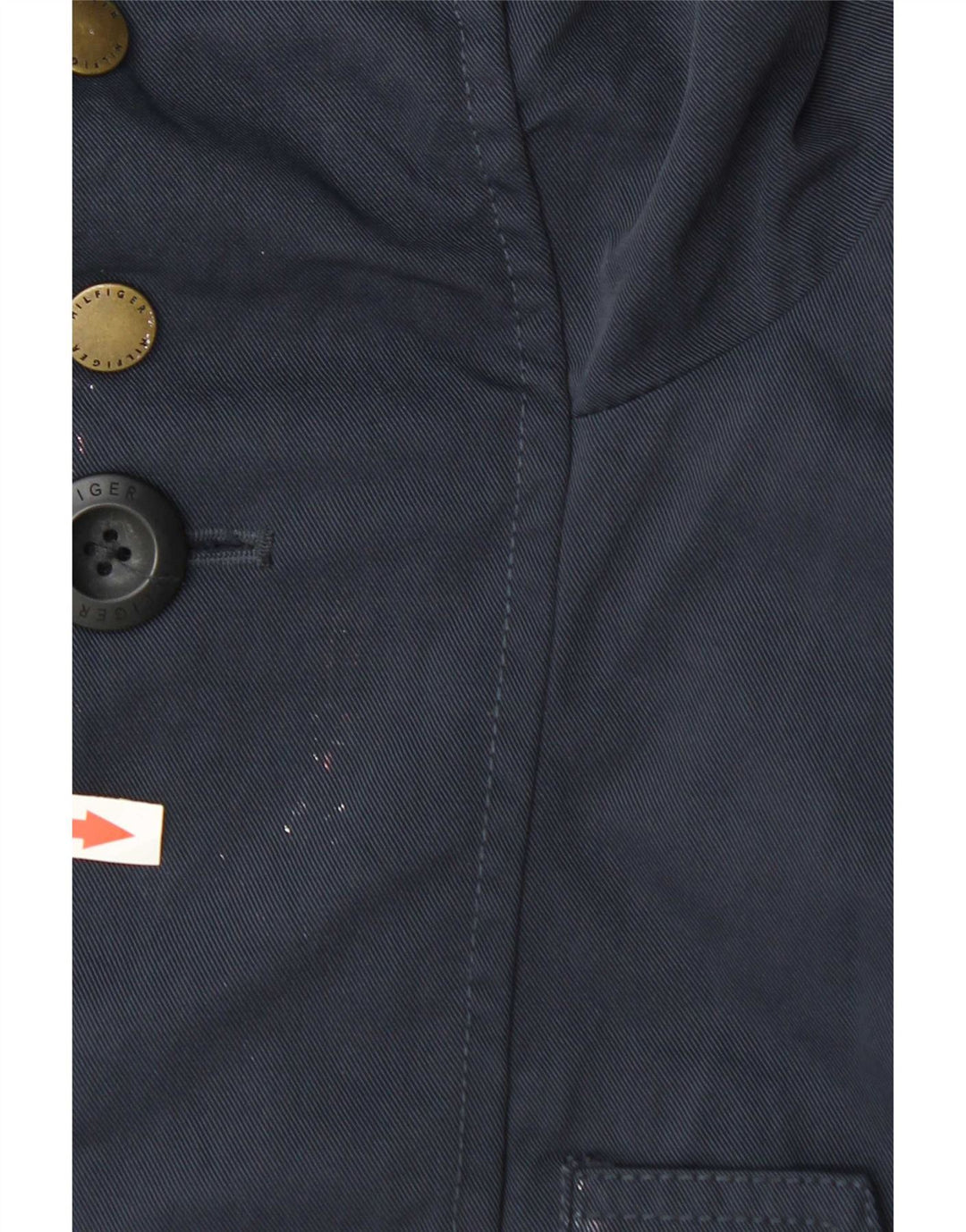 Tommy Hilfiger Herren-Regenjacke mit Kapuze, UK 38, mittelmarineblau, Polyamid