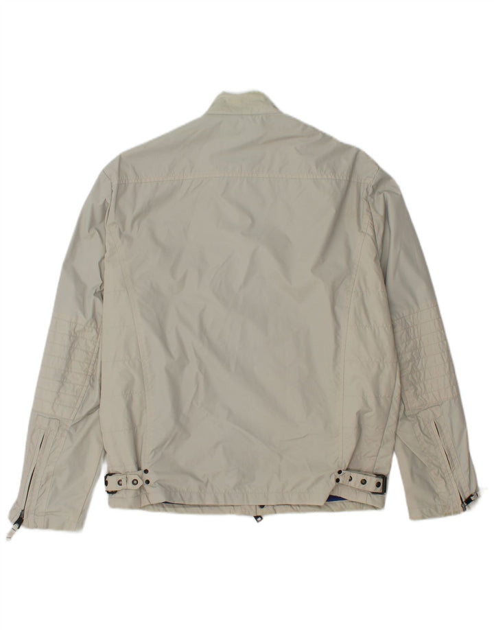 GAS Herren-Utility-Jacke UK 38 Mittelgraues Polyamid