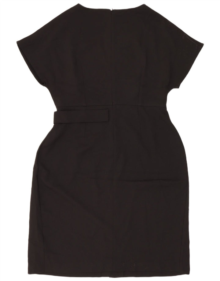 Oasis Damen Etuikleid UK 16 Large Schwarz Polyester